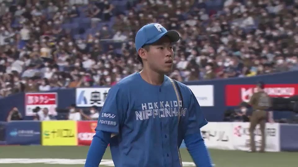 【6回裏】プロ2勝目へ!! ファイターズ・根本悠楓 ランナーを許すもゲッツーに打ち取りこの回無失点!! 2022年8月7日 オリックス・バファローズ 対 北海道日本ハムファイターズ