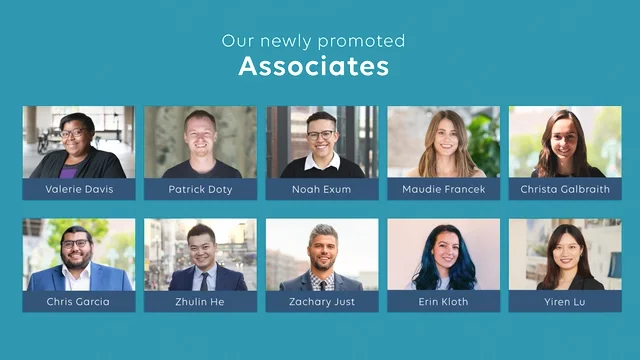 HGA Announces Staff Promotions