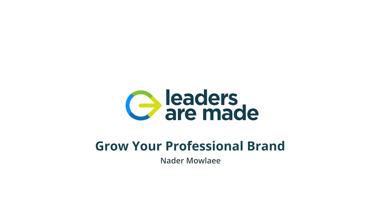 Grow Your Professional Brand