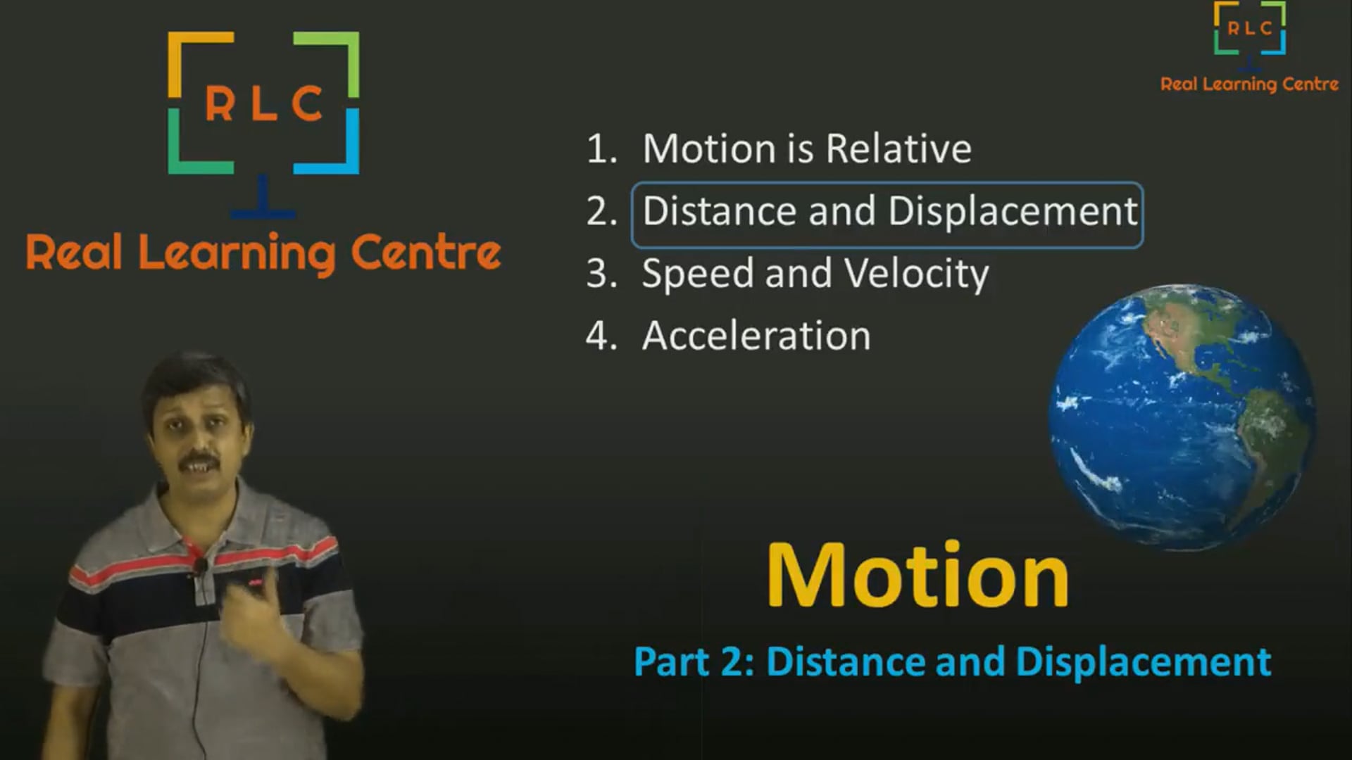 Motion 2-Distance and Displacement