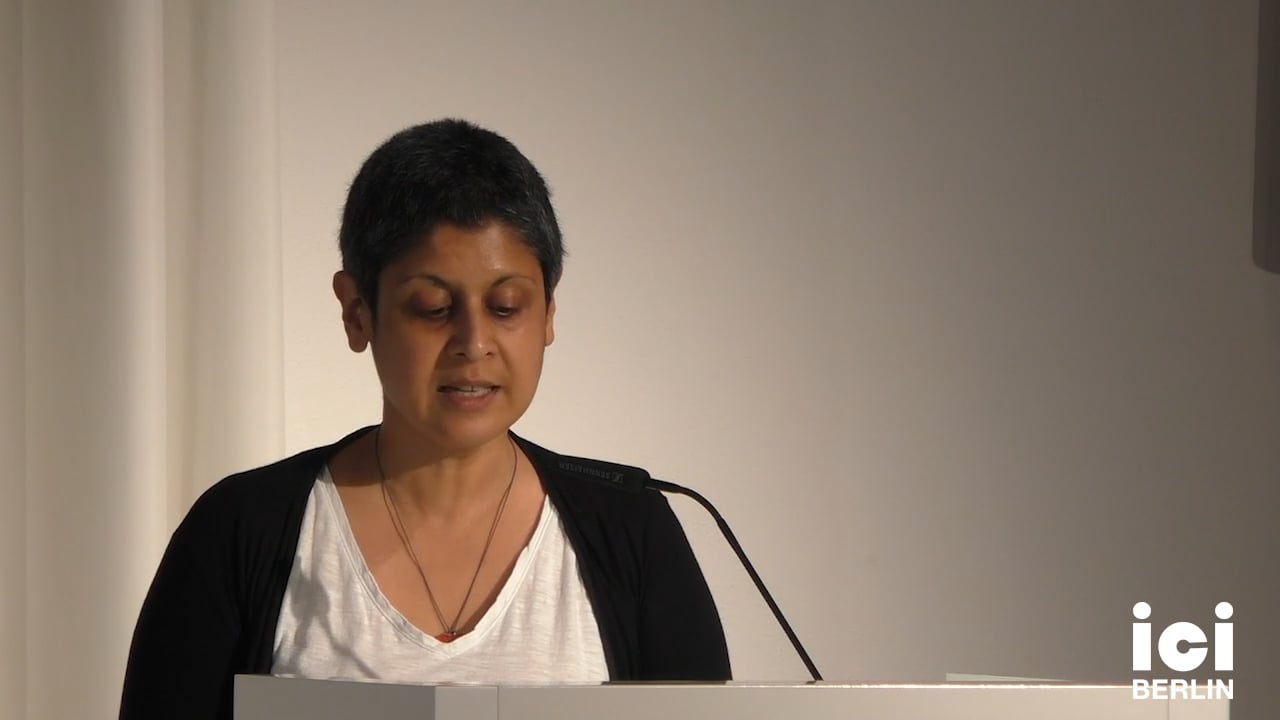 Talk by Vahni Anthony Capildeo