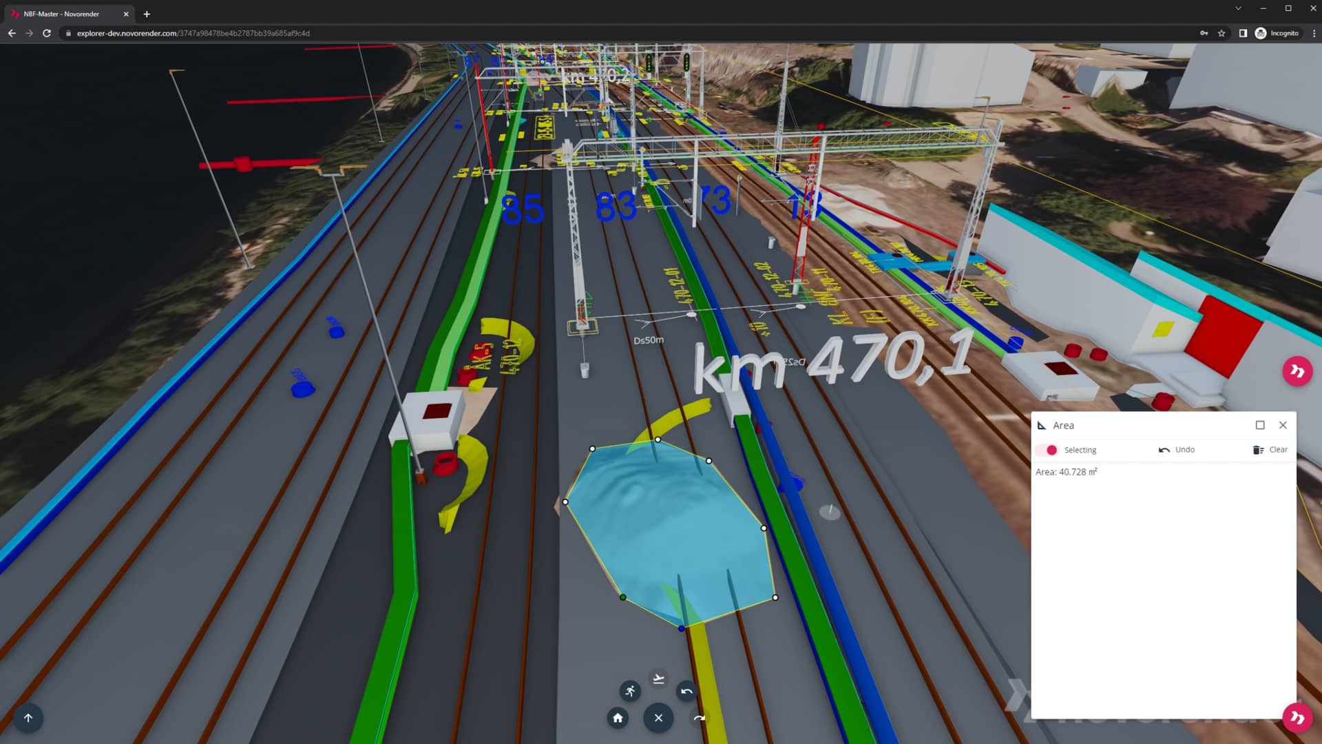 Novorender - Area Measurement on Vimeo