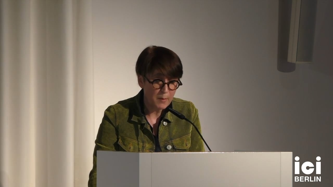 Talk by Rosalind Morris