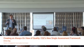 Creating an Always-On View of Quality: CQC's New Single Assessment Framework