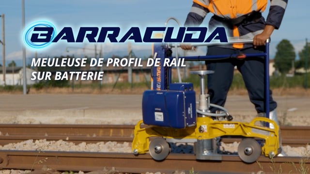 Barracuda | Activion battery-powered rail profile grinder