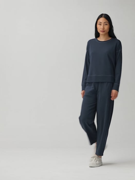 Traceable Cotton Jersey Lantern Pant | EILEEN FISHER