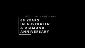 IHG 60th Anniversary Australasia: Travel Agency Congratulations