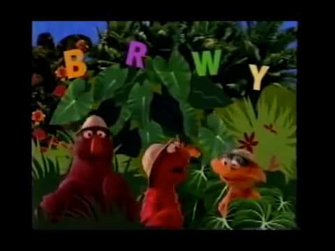 Opening To Sesame Street The Alphabet Jungle Game 1998 DVD on Vimeo