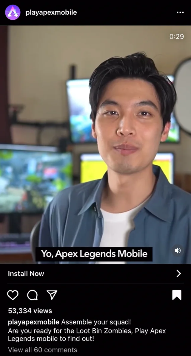 ArtStation - Apex Legends Mobile Social Media Ad Campaign