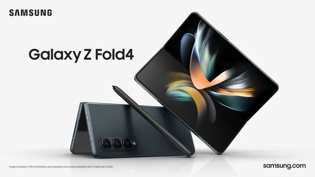 Samsung Galaxy Z Fold4 512GB - Beige | Harvey Norman