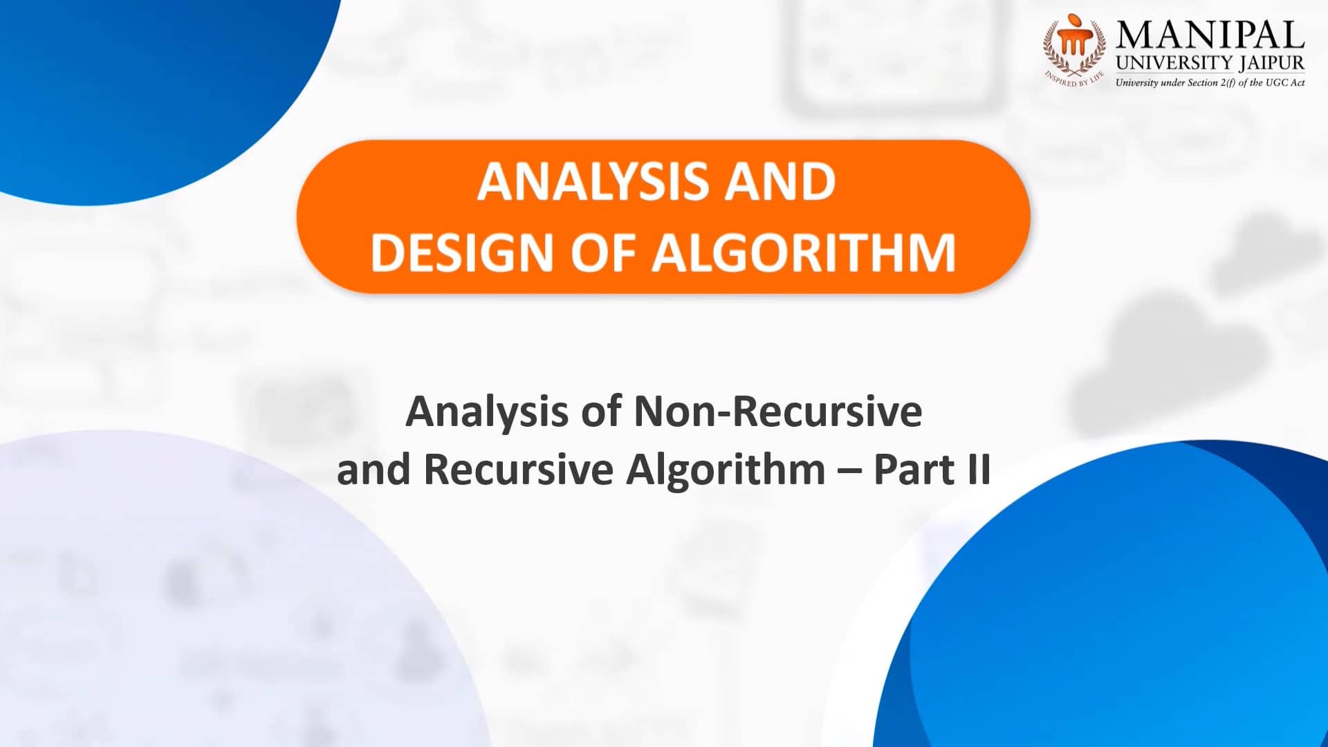 analysis-and-design-of-algorithm-unit-4-topic-2-analysis-of-recursive