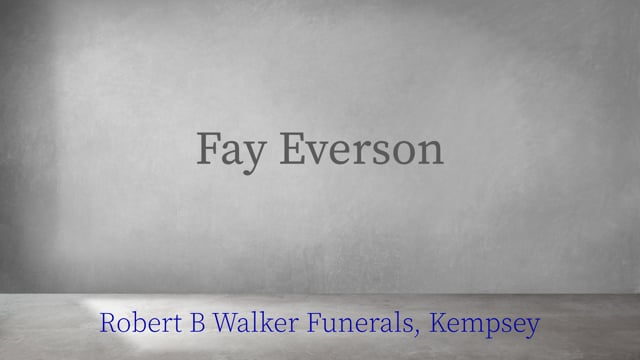 Fay Everson
