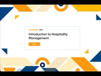 Introduction to Hospitality Management