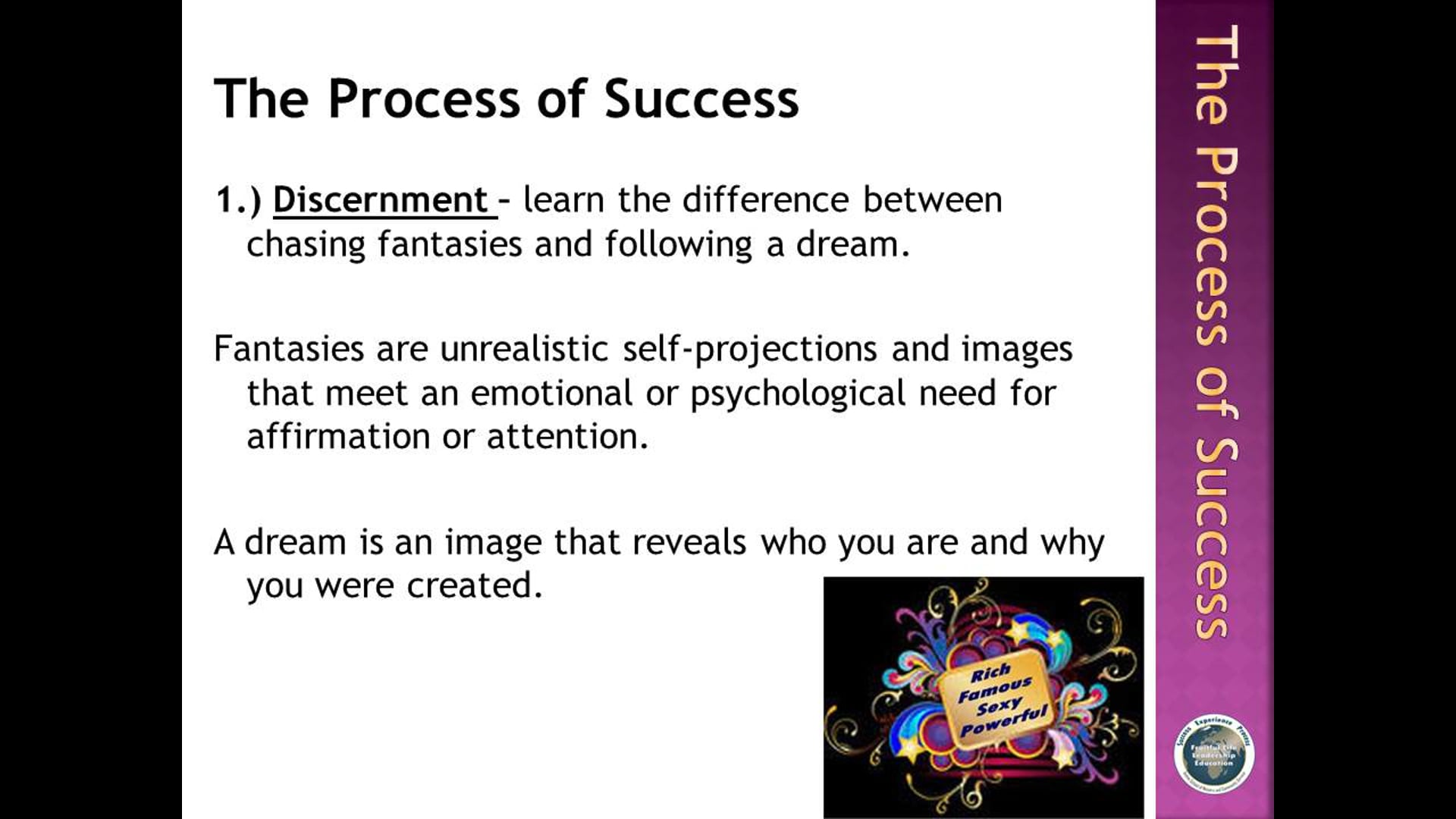 Discernment (Part 1) – Process of Success