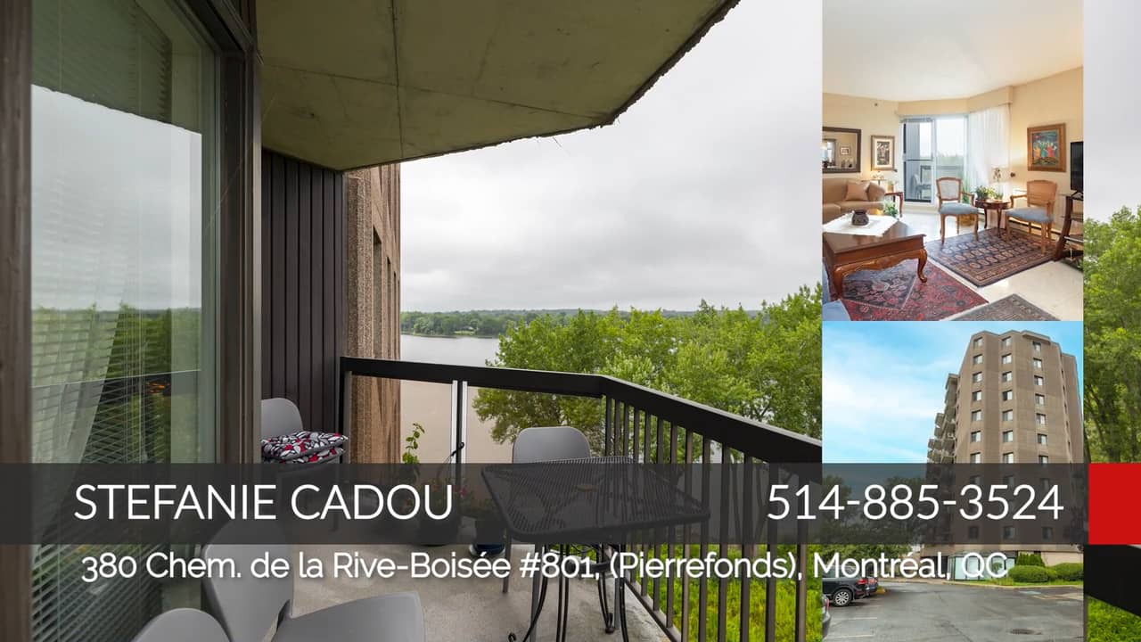 380 Chem. de la RiveBoisée 801, (Pierrefonds), Montréal, QC Stefanie Cadou on Vimeo