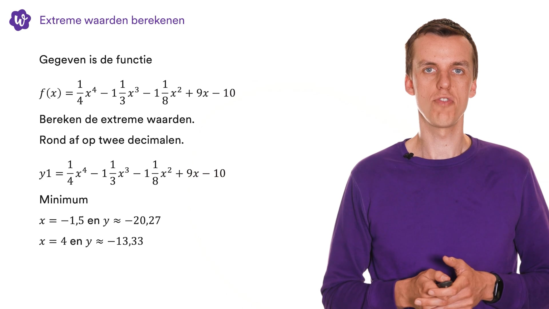 extreme-waarden-berekenen-studygo