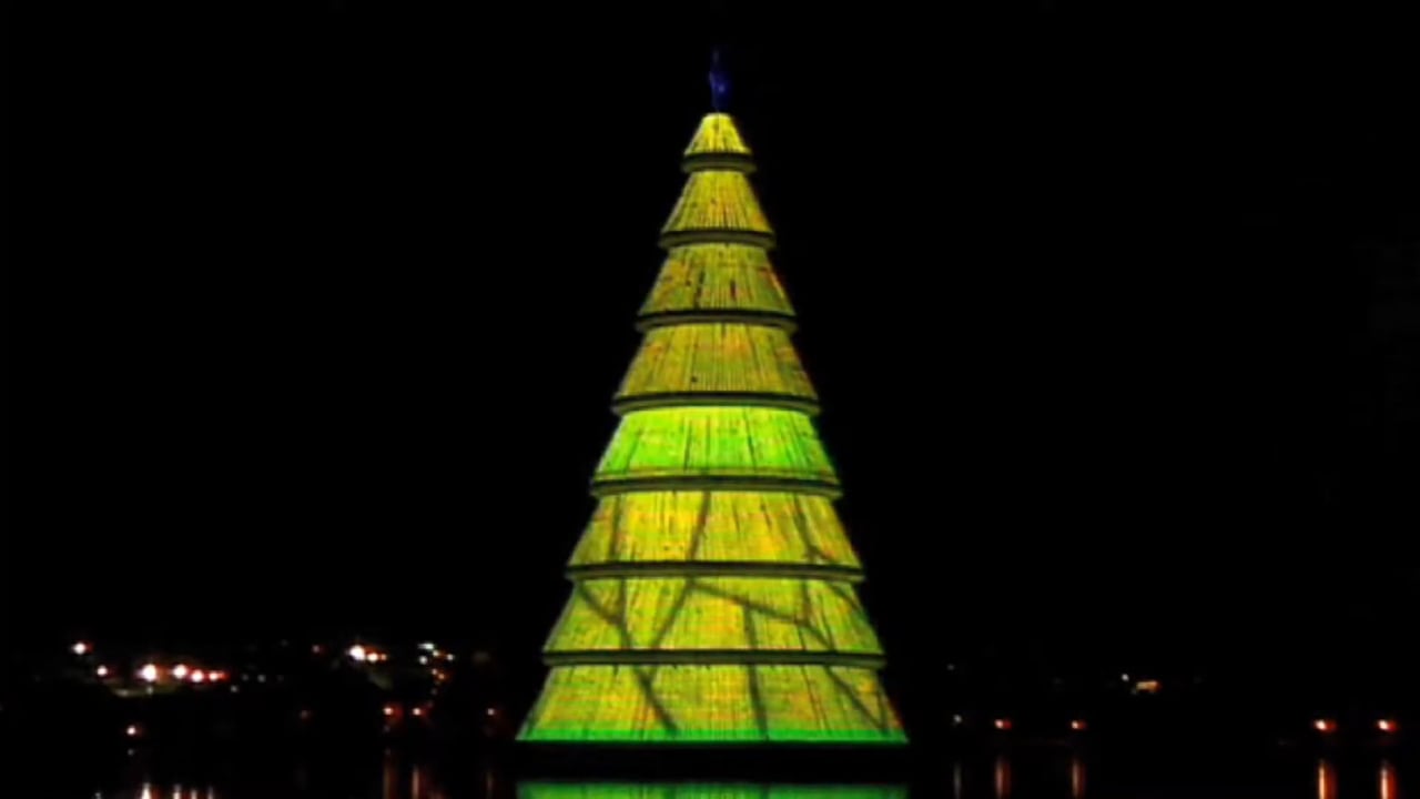 Árvore de Led – Lagoa da Pampulha