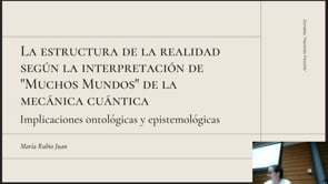 La estructura de la realidad según la interpretación de "Muchos Mundos" de la mecánica cuántica