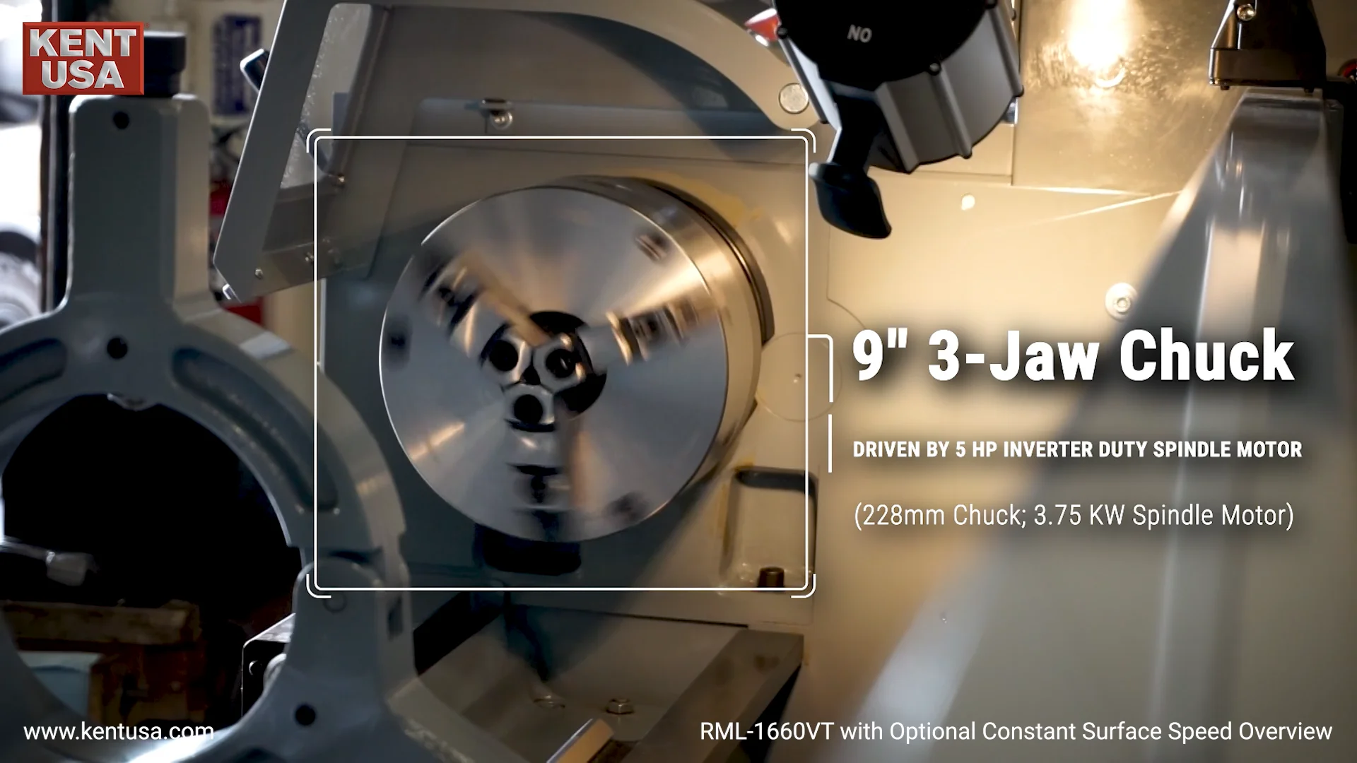 Buy RML-1660VT Manual Precision Lathes - Kent Industrial USA