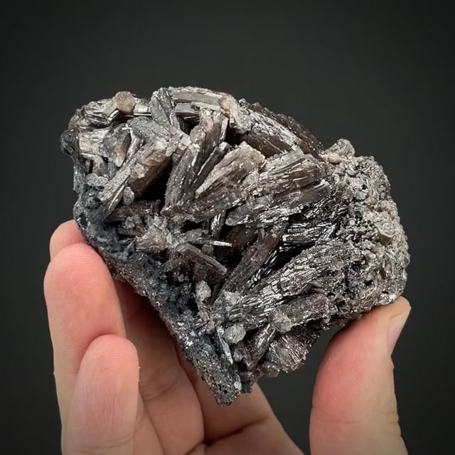 Pyromorphite on Galena ore (Reynolds Coll.)