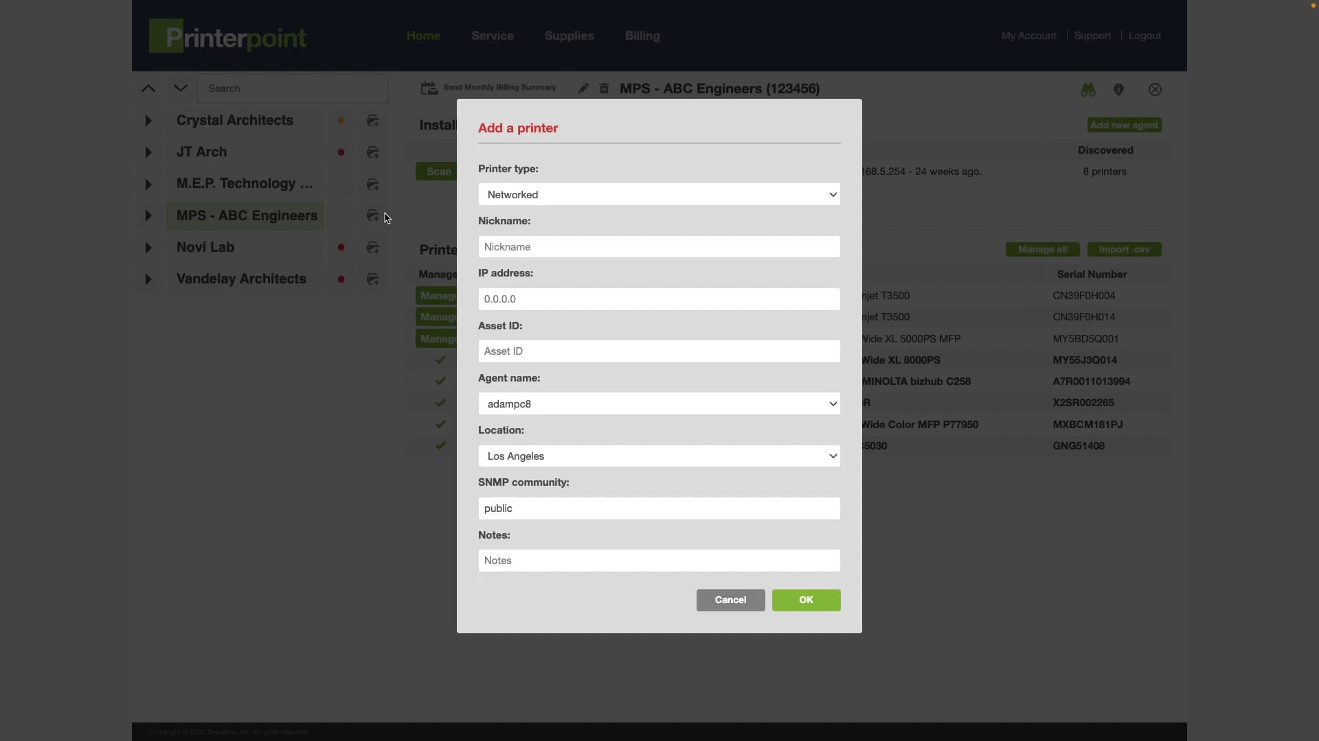Manually Add a Printer