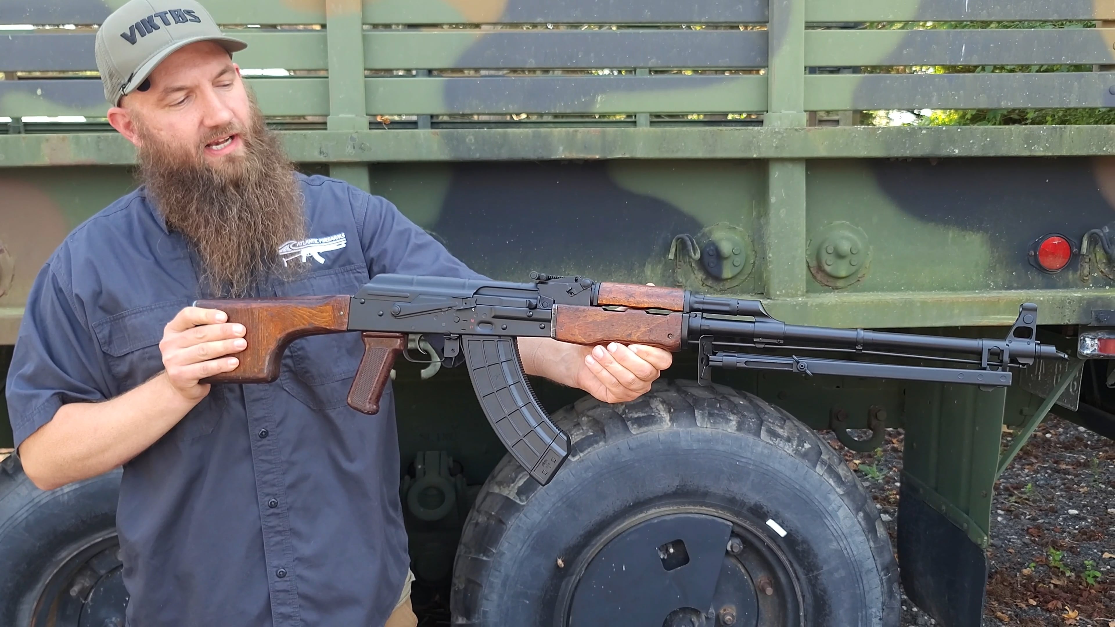 ROMANIAN RPK RIFLE W/ BIPOD at Atlantic Firearms on Vimeo