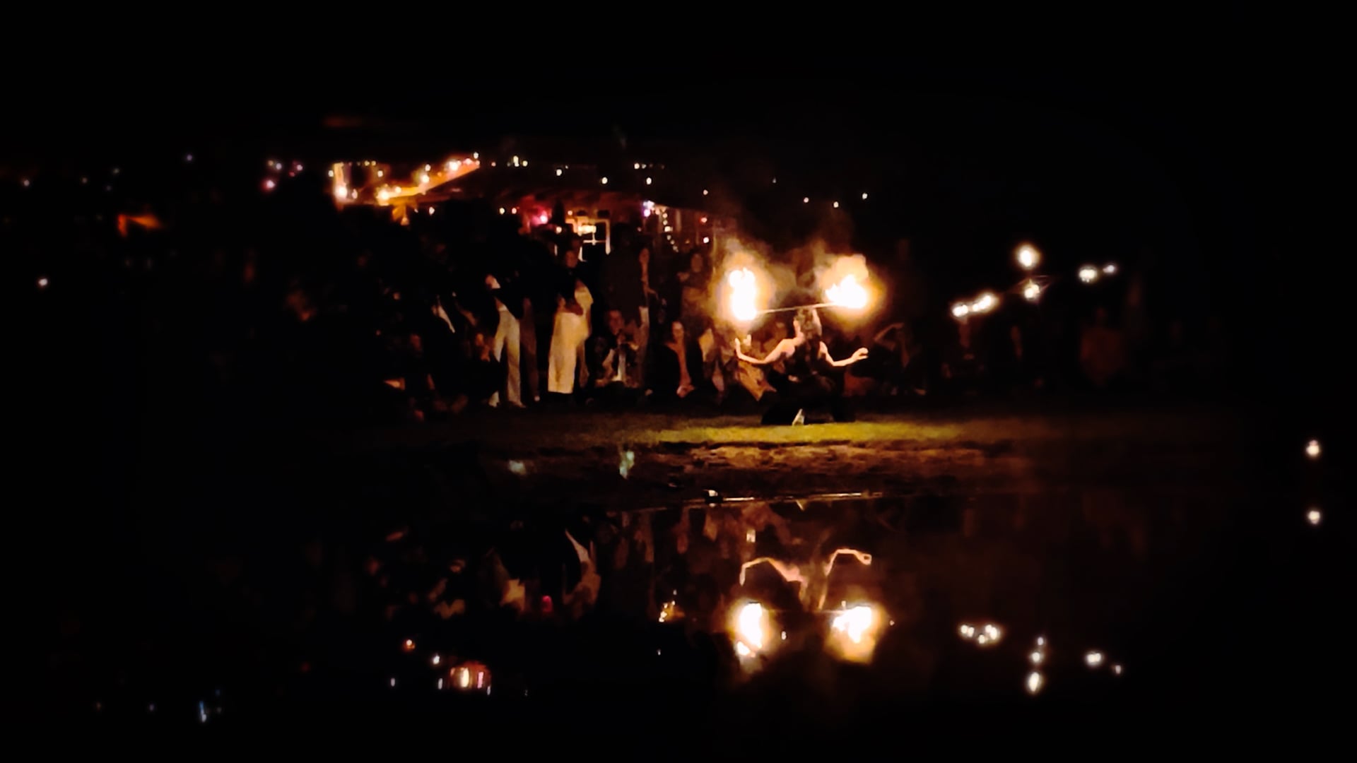 Anita Bombita Dunya fire dance