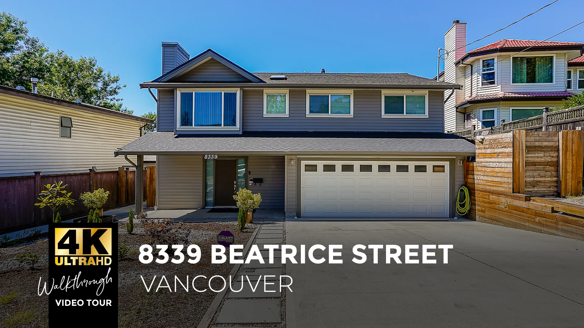 8339 Beatrice Street Vancouver for Gladys Li Real Estate 4K Ultra HD Video Tour