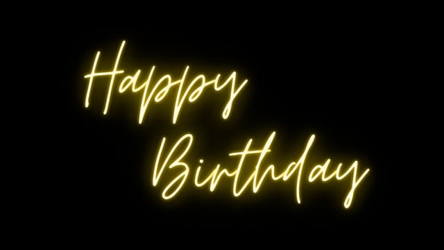happy birthday animation video free download