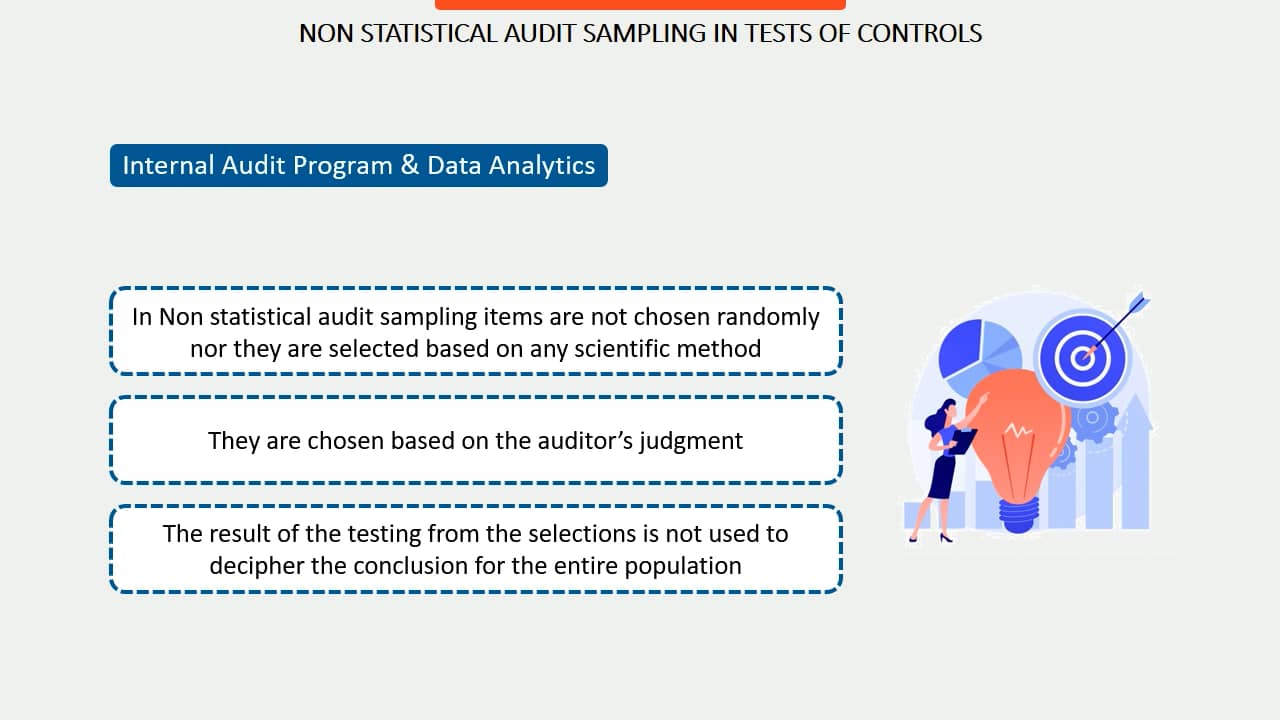 Internal Audit and control_10.6_Non statistical Audit Sampling in test ...