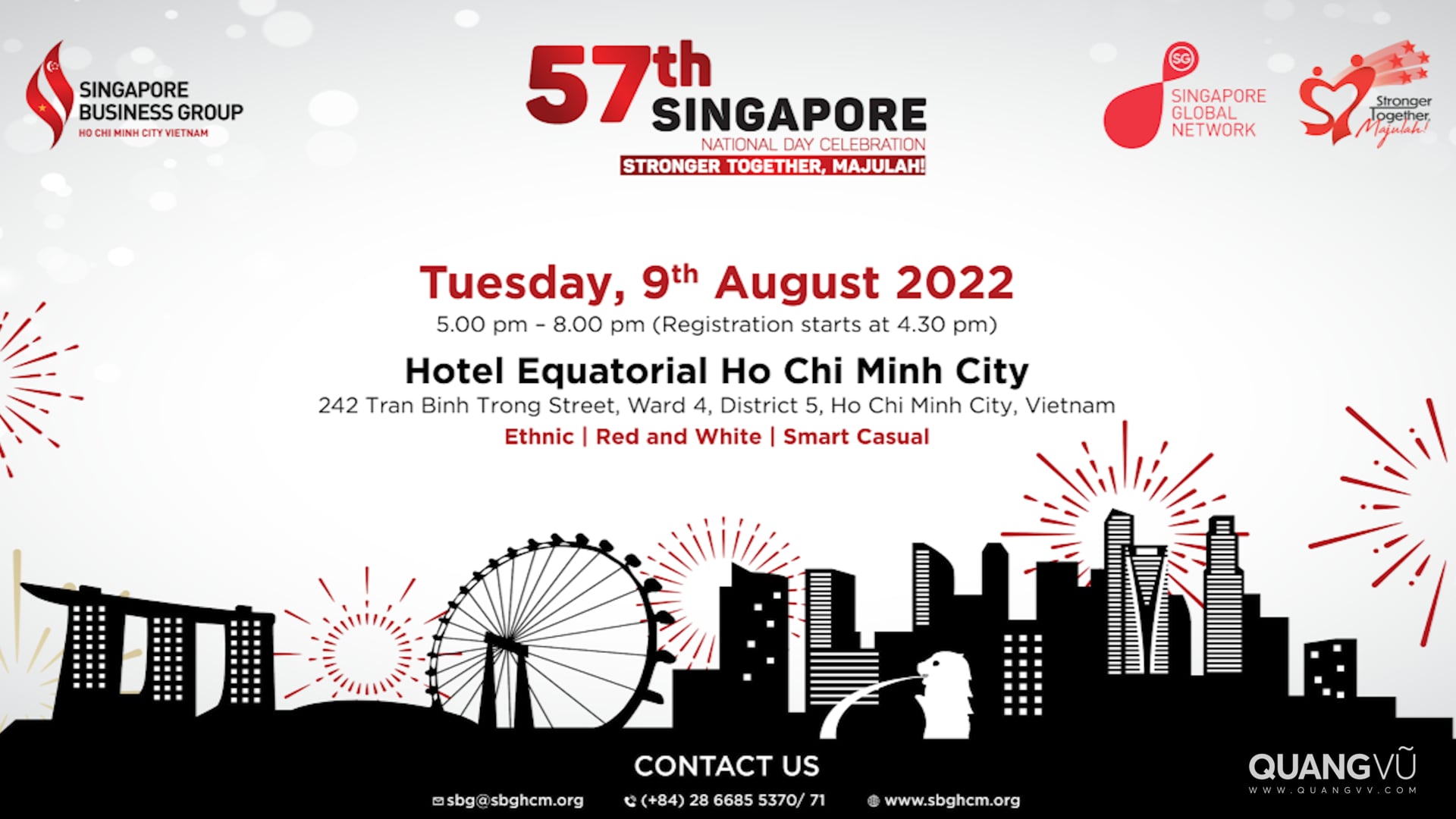 SINGAPORE BUSINESS GROUP | 57TH SINGAPORE NATIONAL DAY CELEBRATION 2022 RECAP VIDEO