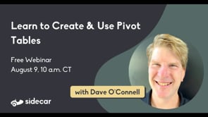 Learn to Create & Use Pivot Tables