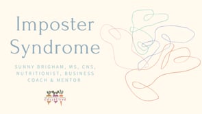 IMPOSTER SYNDROME WITH SUNNY BRIGHAM