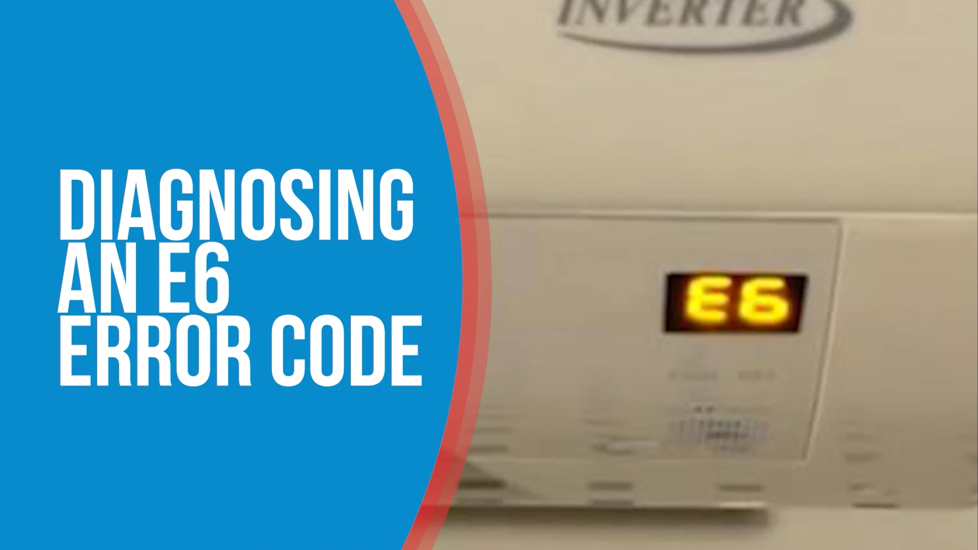 HVAC E6 ERROR CODE_1 on Vimeo