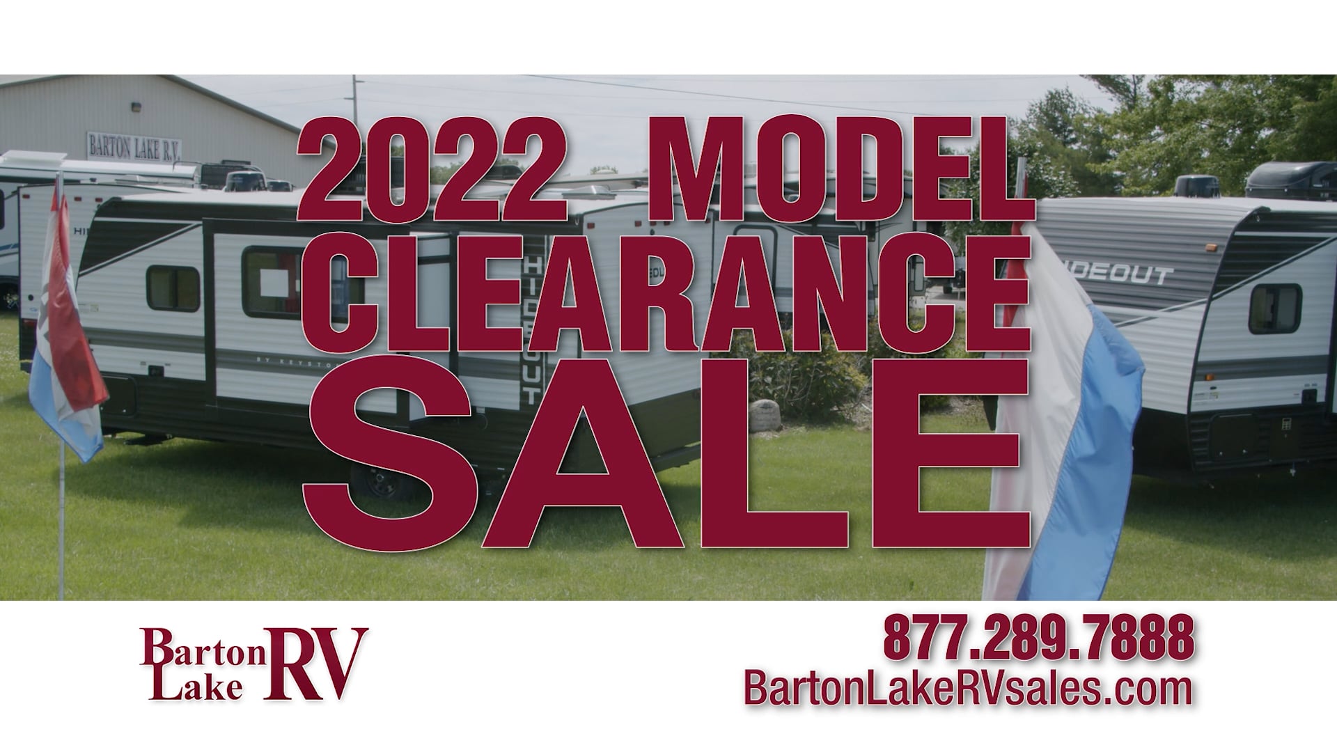 Barton Lake RV Model Clearance Sale AUG 2022 on Vimeo