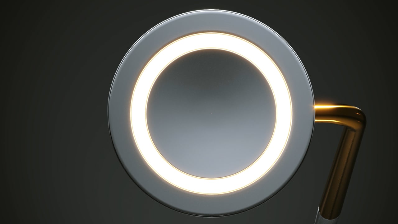 Modern Lamp 3D Animation
