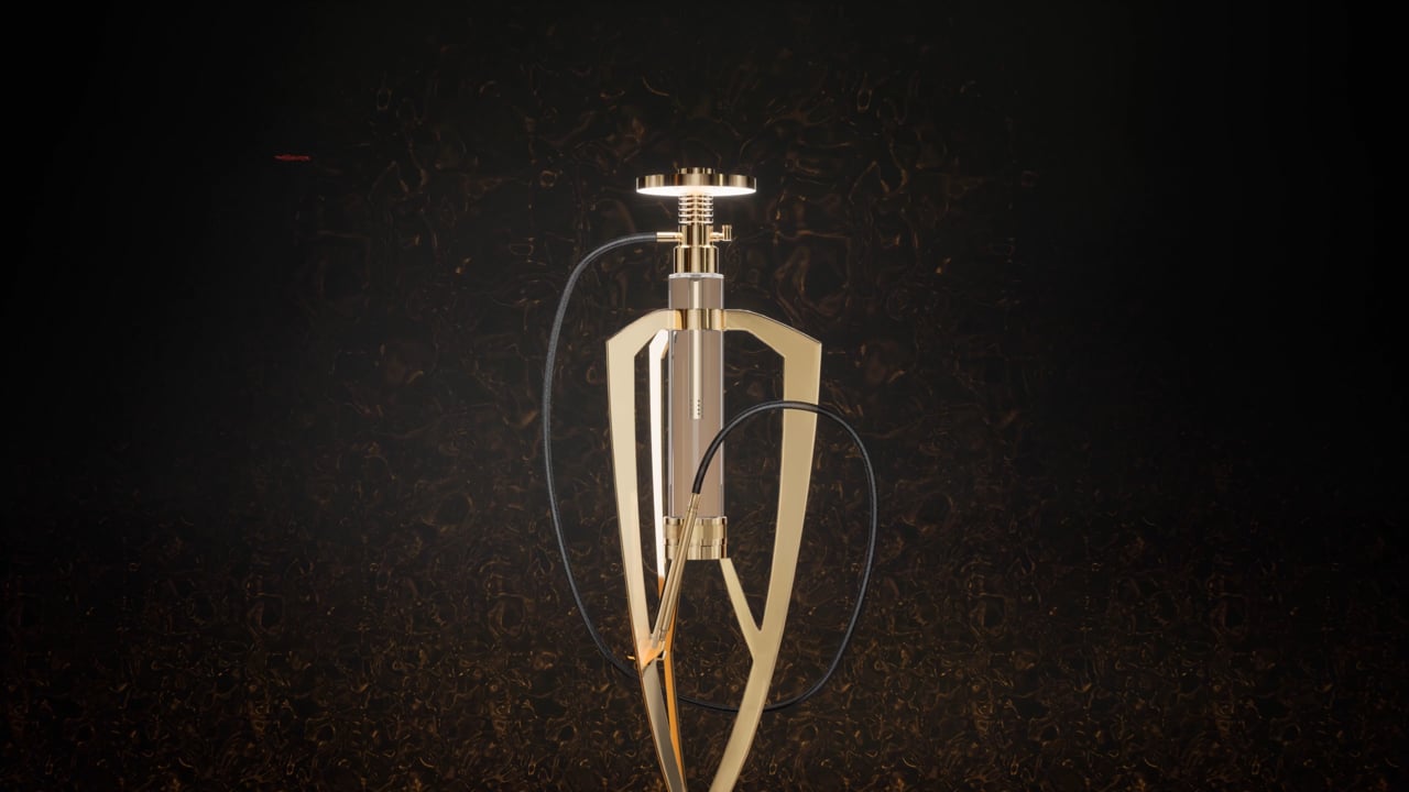 Hookah Assembly 3D Animation