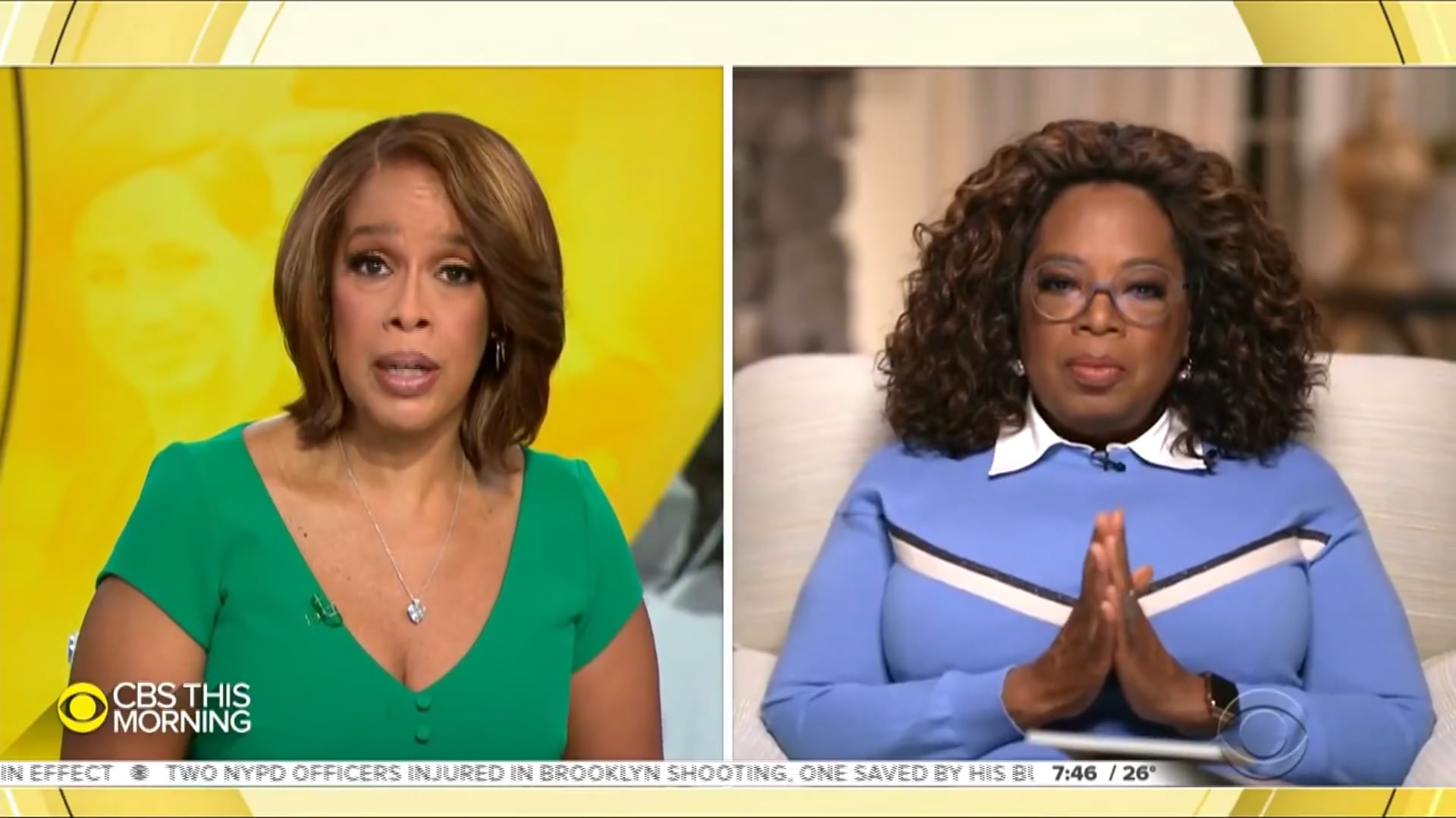 Oprah Winfrey on her bombshell Harry and Meghan interview