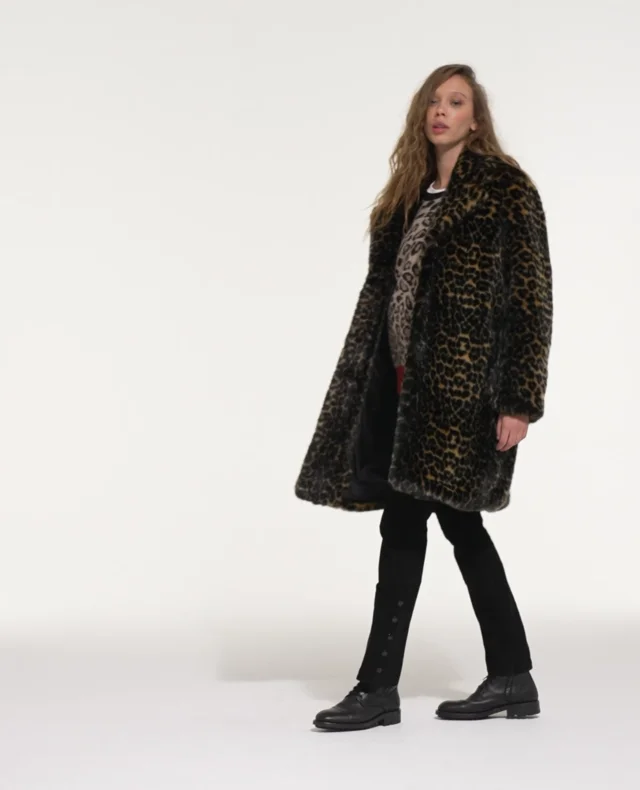 The kooples 2024 leopard print coat