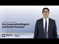 10 - Die Grundrechtsfähigkeit juristischer Personen