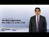 29 - Die Meinungsfreiheit, Art. 5 Abs. 1 S. 1 Var. 1 GG