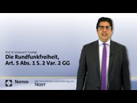 32 - Die Rundfunkfreiheit, Art. 5 Abs. 1 S. 2 Var. 2 GG