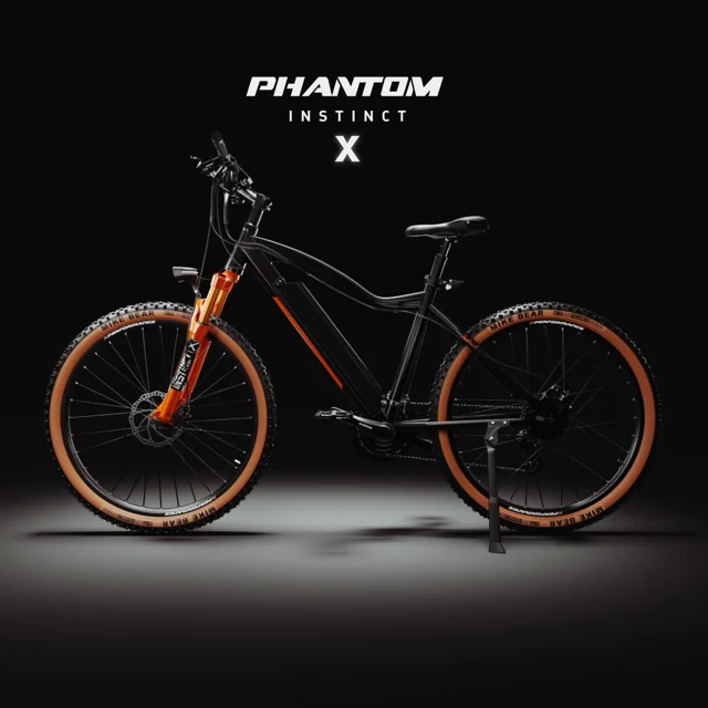 PHANTOM INSTINCT X, Electric Mountain Bike, 29, 100km