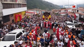 Procesión del Santo Cristo a la basilica