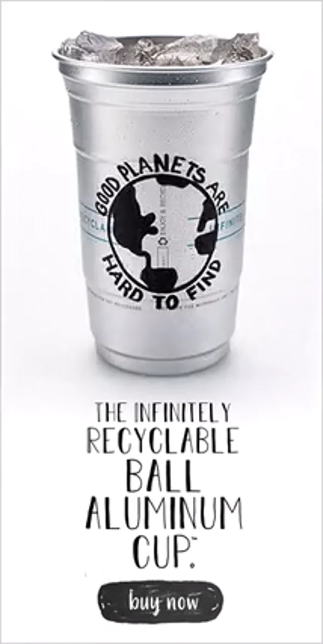 Ball Aluminum Cup recognized in Fast Company's 2020 World Changing Ideas  Awards - Plastic Waste Free World
