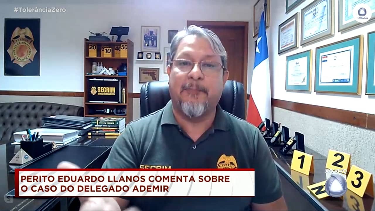 Perito Eduardo Llanos comenta sobre o caso Ademir - Tolerância Zero on ...