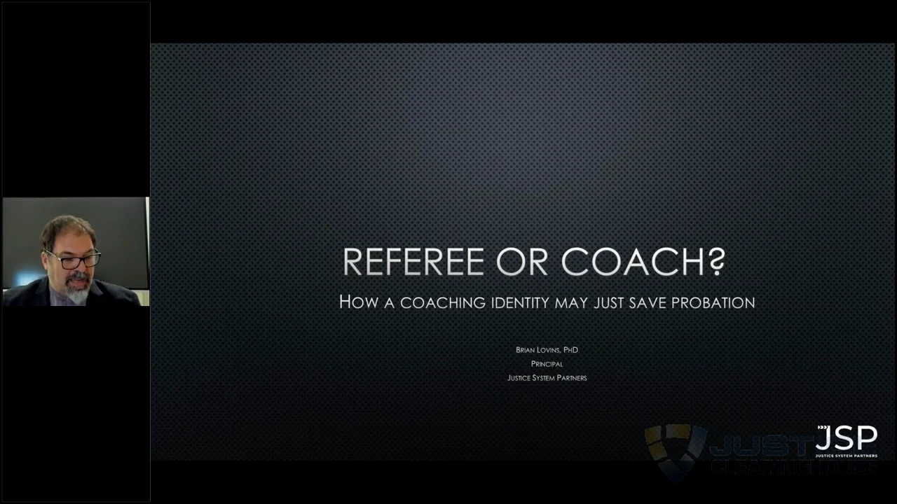 Watch Referee or Coach How a Coaching Identity May Just Save Probation