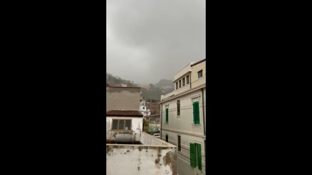 Alluvione a Scilla, il disastro in diretta dai balconi delle abitazioni