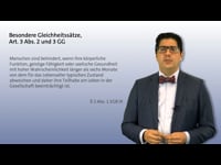 66 - Besondere Gleichheitssätze, Art. 3 Abs. 2 und 3 GG