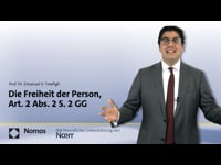 52 - Die Freiheit der Person, Art. 2 Abs. 2 S. 2 GG